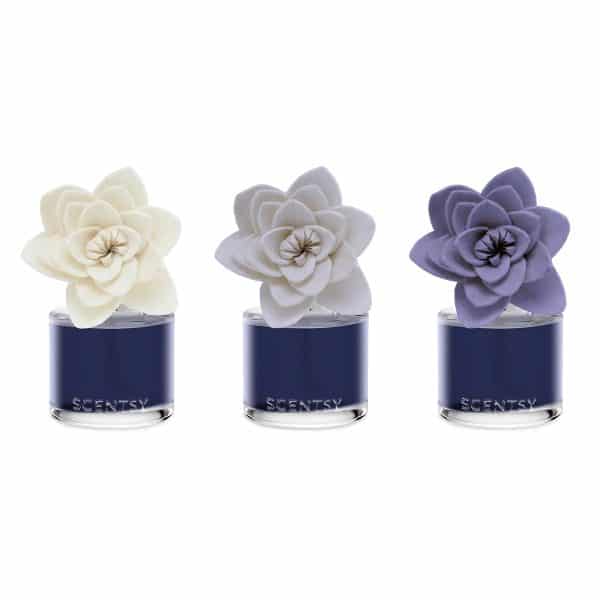 Snowed-In Flannel – Natural Poinsettia Fragrance Flower