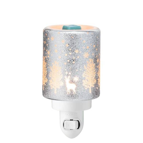 Snowy Glitter Grove Scentsy Plugin Mini Warmer