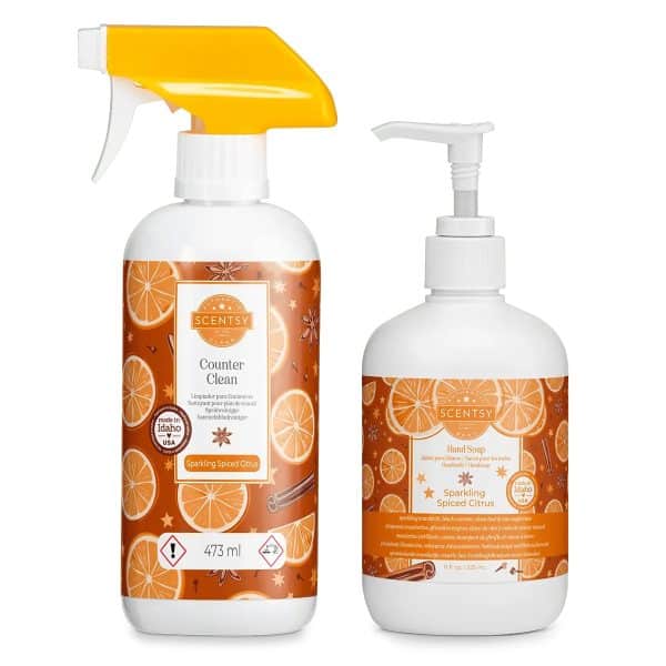 Sparkling Spiced Citrus Scentsy Clean Bundle