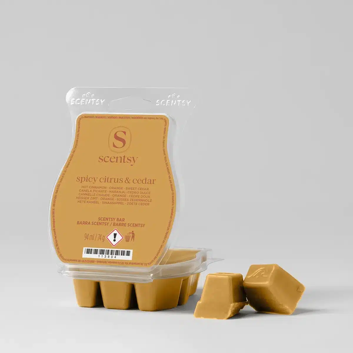 Spicy Citrus & Cedar Scentsy Wax Bar Spicy Citrus & Cedar Scentsy Wax Bar