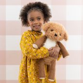 Toodle the Doodle Dog Scentsy Buddy Styled With Child