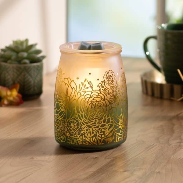 Tranquil Glow Scentsy Warmer Styled 2