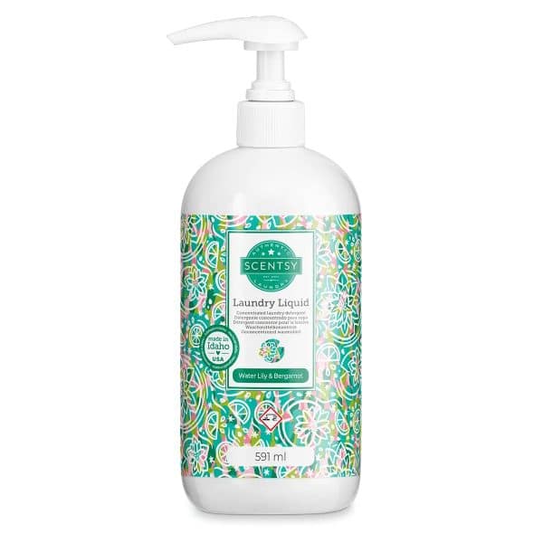 Water Lily & Bergamot Scentsy Laundry Liquid