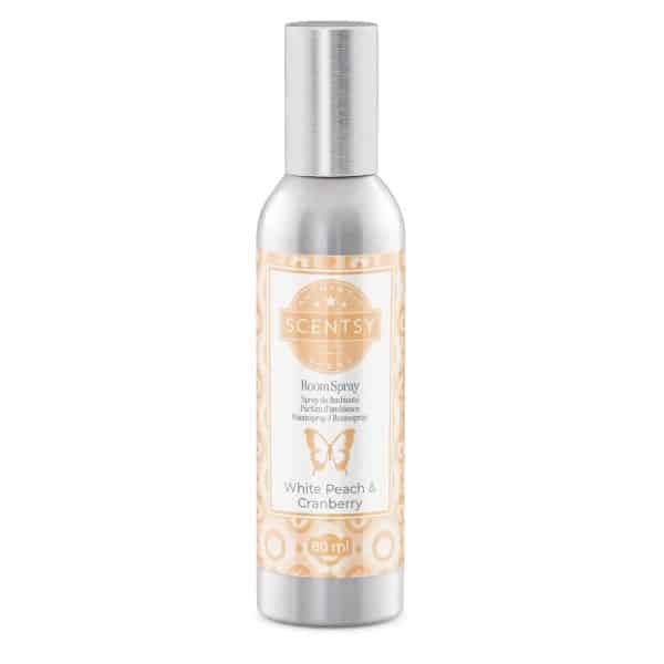 White Peach & Cranberry Scentsy Room Spray