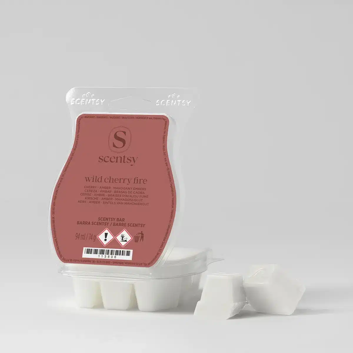 Wild Cherry Fire Scentsy Wax Bar Wild Cherry Fire Scentsy Bar