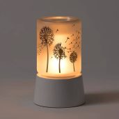 Wishbloom Scentsy Mini Warmer With Tabletop Base Dark Setting