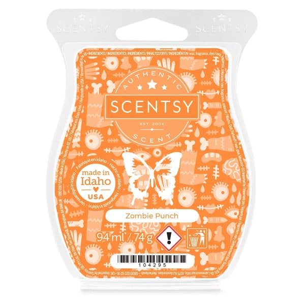 Zombie Punch Scentsy Wax Bar Melt