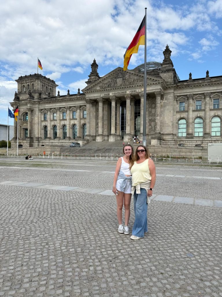 The Reichstag Berlin with Emily & Becky Joyce