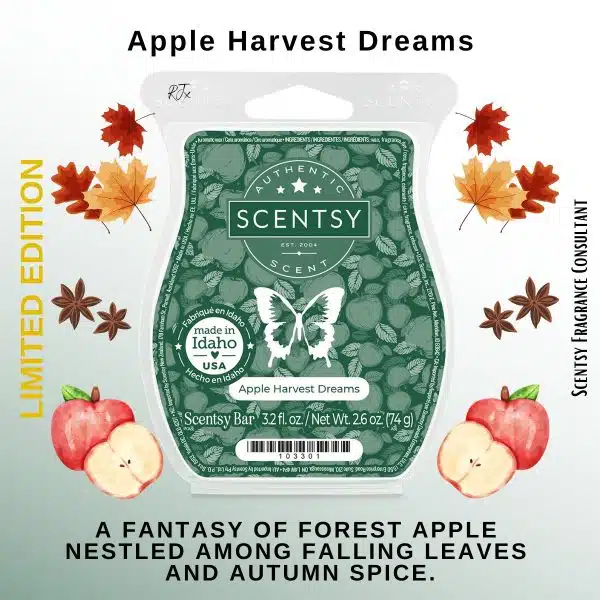 Apple Harvest Dreams Scentsy Bar