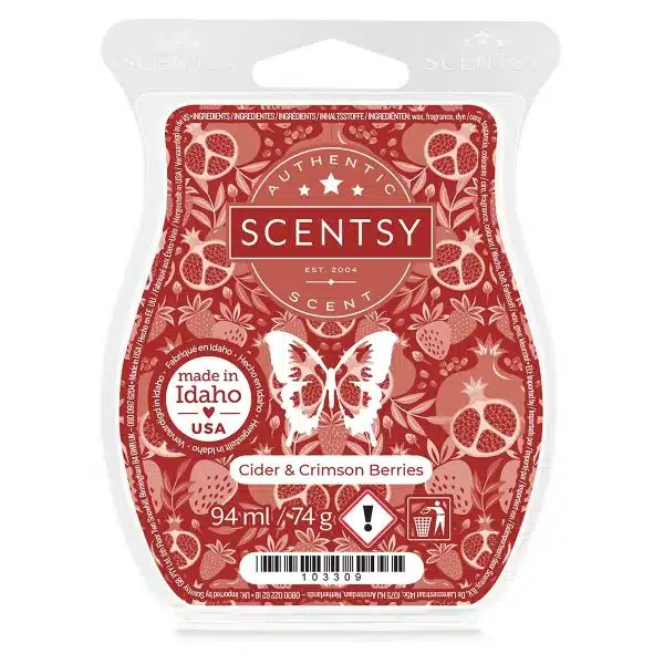 Cider & Crimson Berries Scentsy Wax Bar Melt