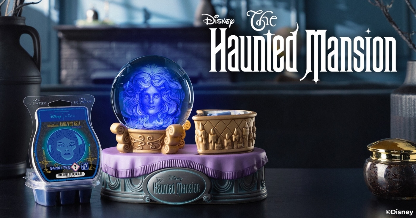 Disney The Haunted Mansion Scentsy Warmer & Wax Collection