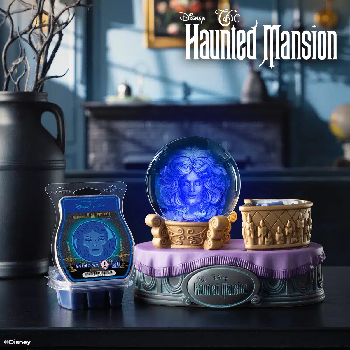 Madame Leota Crystal Ball Scentsy Warmer Disney Haunted Mansion