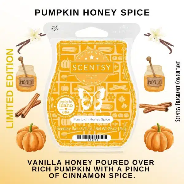 Pumpkin Honey Spice Scentsy Bar