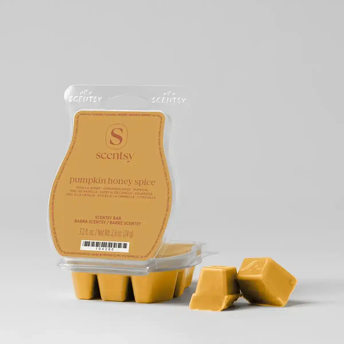 Pumpkin Honey Spice Scentsy Wax Bar Melt Pumpkin Honey Spice Scentsy Wax Bar Melt