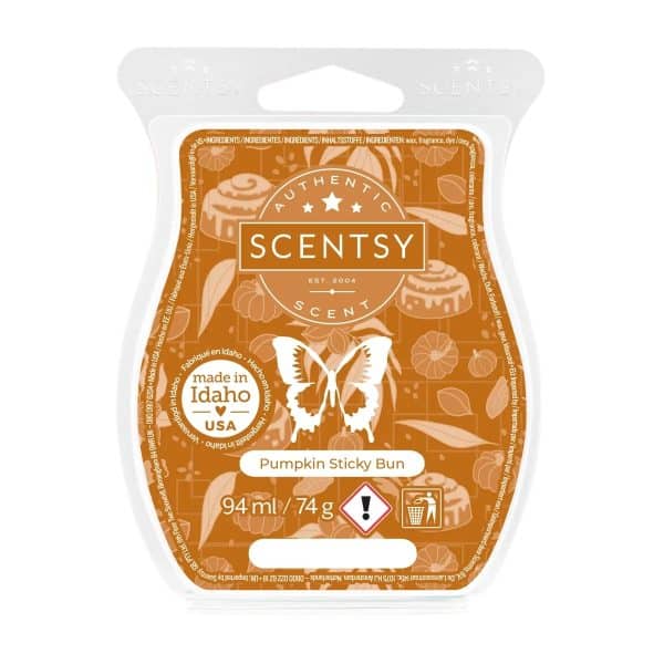 Pumpkin Sticky Bun Scentsy Bar