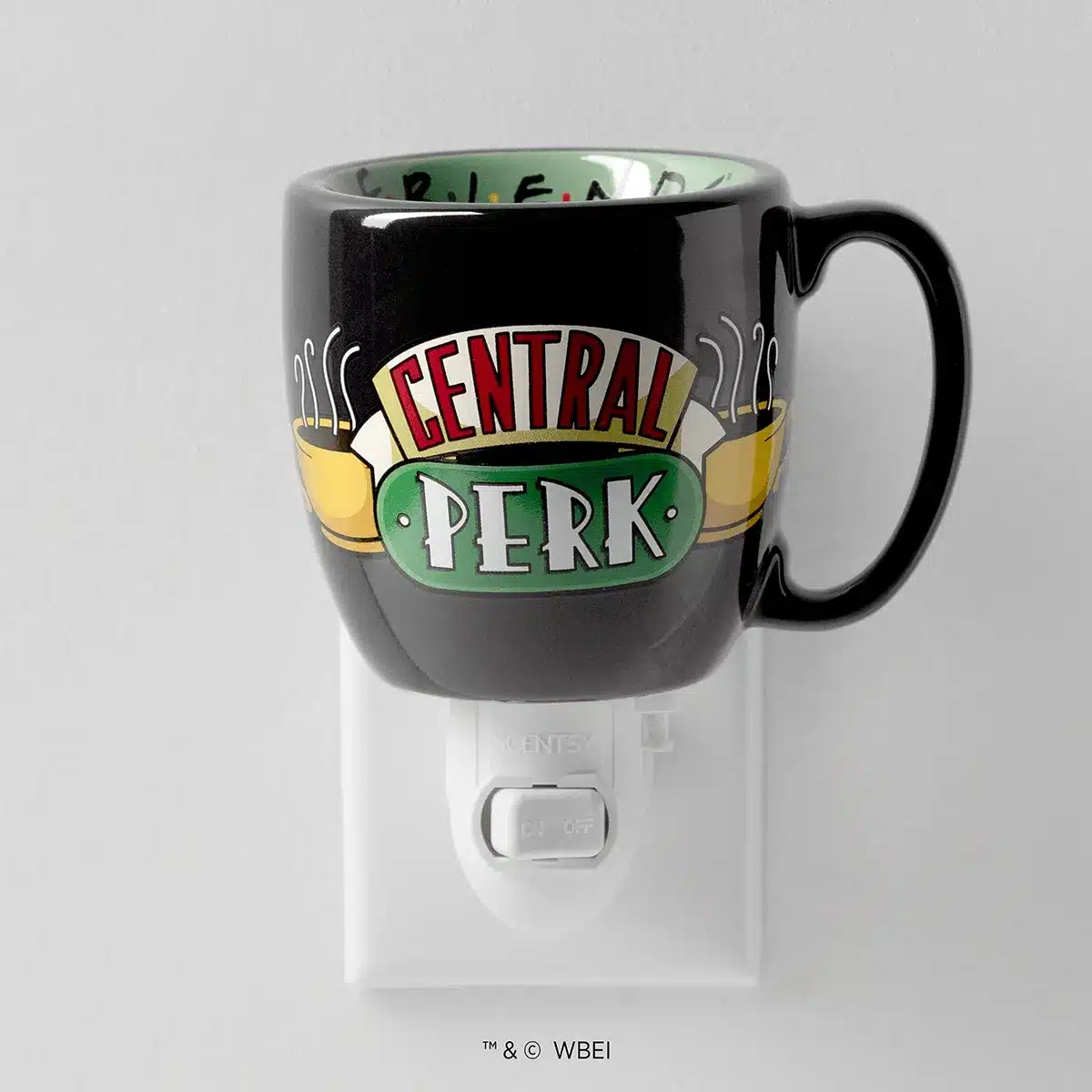Central Perk™ Charm – Scentsy Plugin Mini Warmer with Wall Plug Switched Off Central Perk™ Charm – Scentsy Plugin Mini Warmer with Wall Plug Switched Off