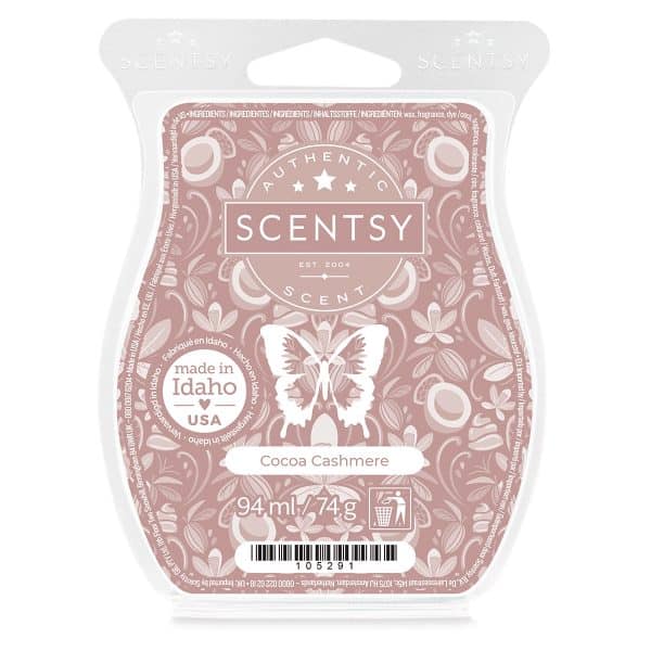 Cocoa Cashmere Scentsy Bar