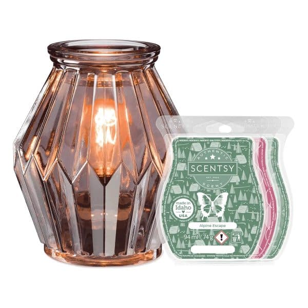 Embers & Evenings Scentsy Warmer & 3-Bar Bundle