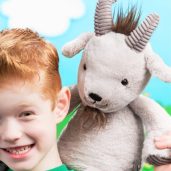 Glendon the Goat Scentsy Buddy Styled