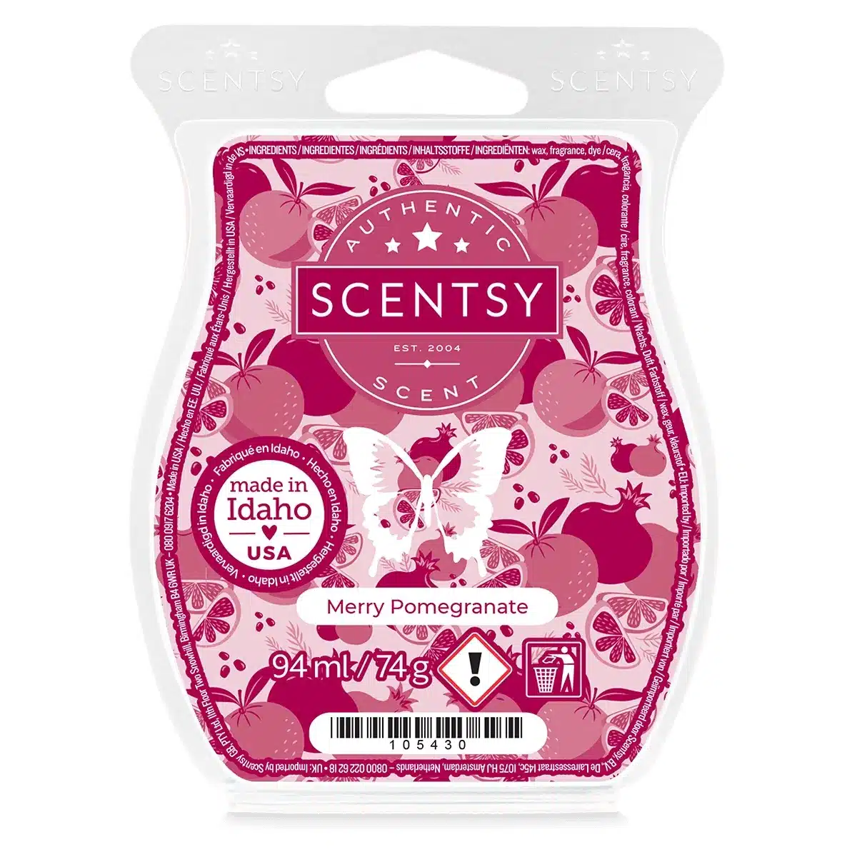 Merry Pomegranate Scentsy Bar Merry Pomegranate Scentsy Bar