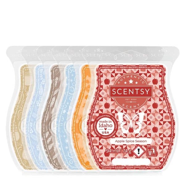 Orchard Breeze & Golden Leaves Scentsy 6-Bar Bundle