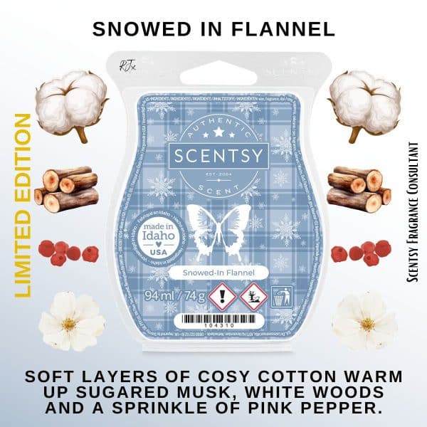Snowed-In Flannel Scentsy Bar