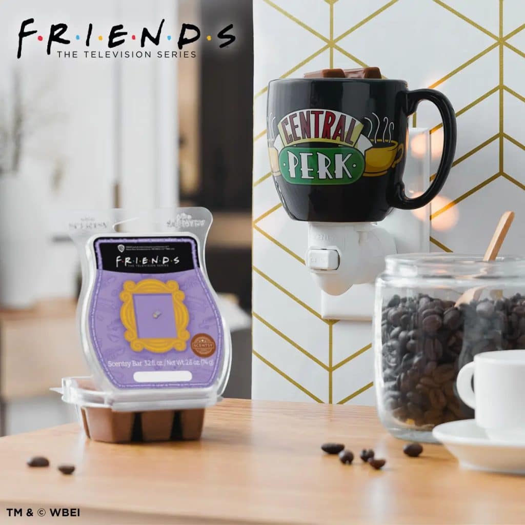 Central Perk™ Charm – Scentsy Plugin Mini Warmer with Wall Plug