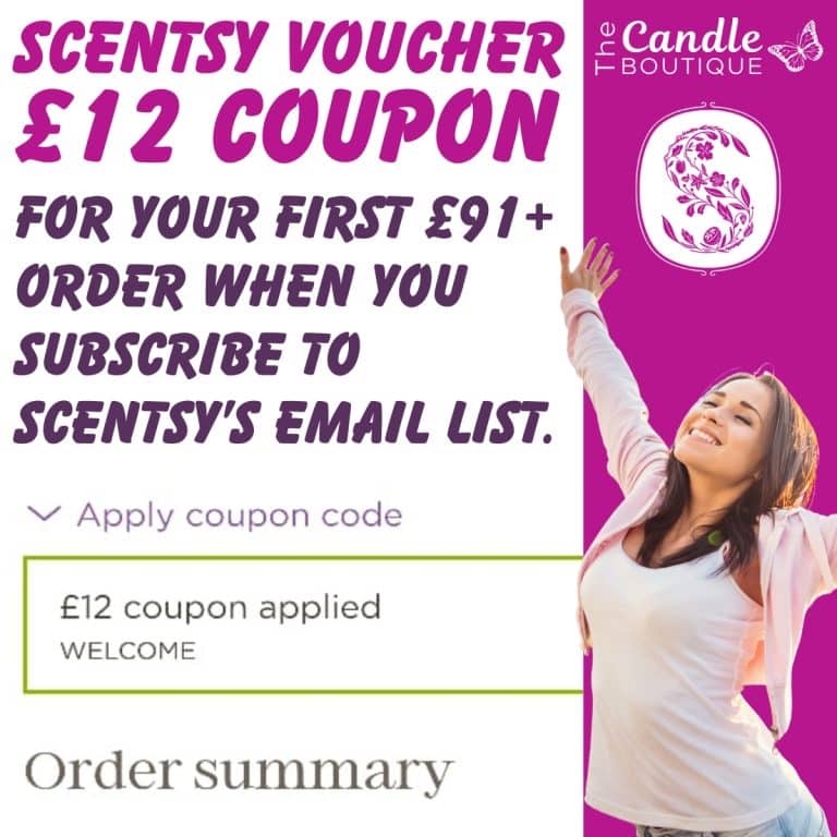 Scentsy Discount Code Welcome - £12 OFF