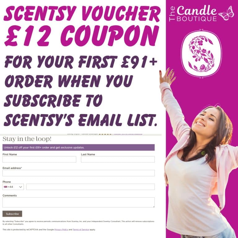Scentsy Voucher - £12 OFF
