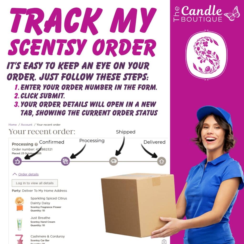 Track My Scentsy Order