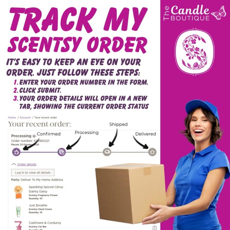 Track My Scentsy Order