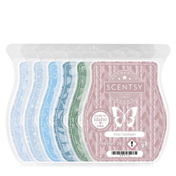 Bright Lights & Winter Nights Scentsy 6-Bar Bundle