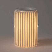 Fluted Glow Scentsy Warmer - Dark Setting