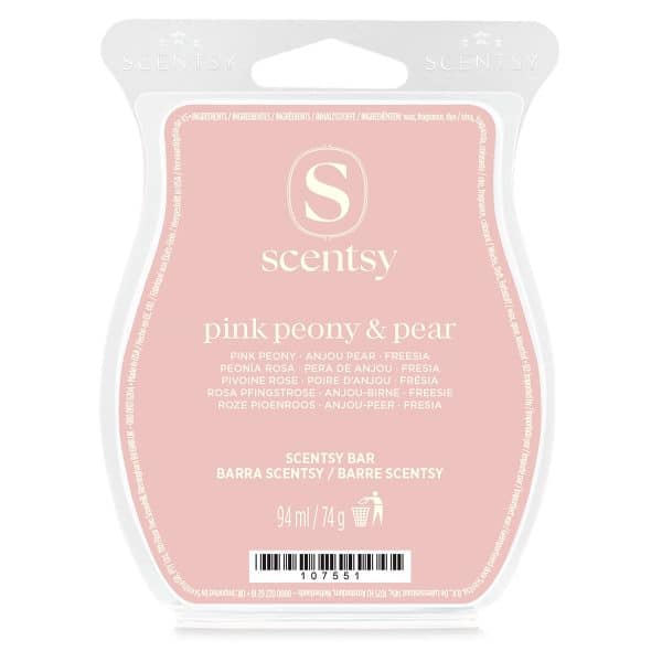 Pink Peony & Pear Scentsy Bar