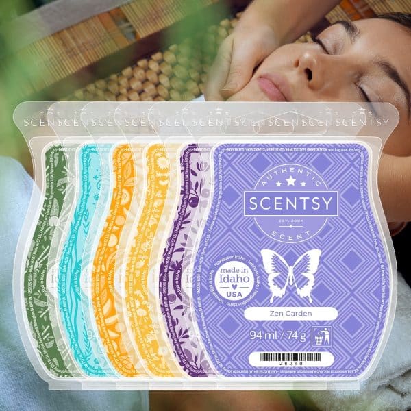 Spa Day Scentsy 6-Bar Bundle Styled Spa Day Scentsy 6-Bar Bundle
