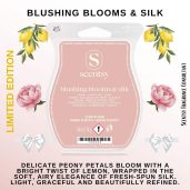 Blushing Blooms & Silk Scentsy Wax Bar
