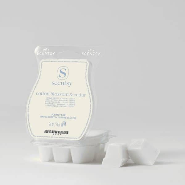 Cotton Blossom & Cedar Scentsy Bar