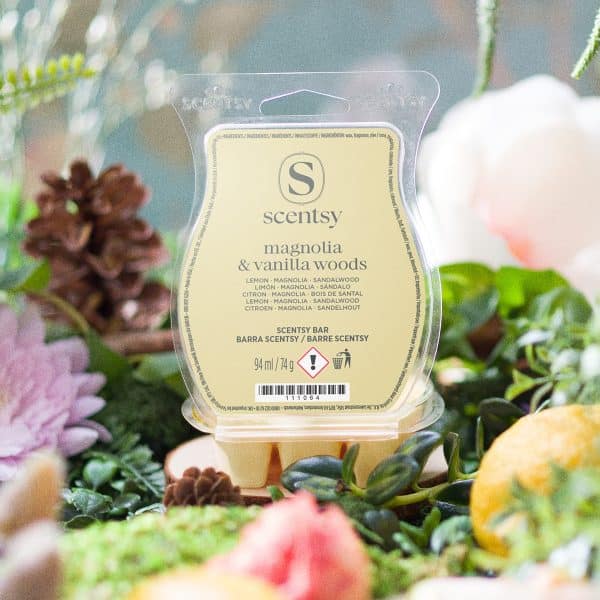 Magnolia & Vanilla Woods Scentsy Bar Styled Magnolia & Vanilla Woods Scentsy Bar