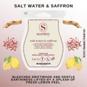 Salt Water & Saffron Scentsy Wax Bar