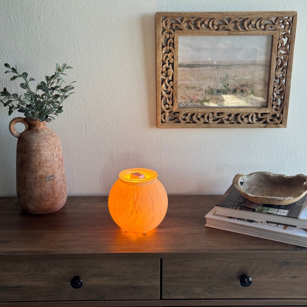 Sanded Linea Scentsy Warmer Styled 2 Sanded Linea Scentsy Warmer Styled 2