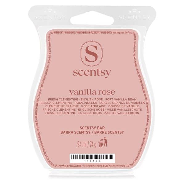 Vanilla Rose Scentsy Bar
