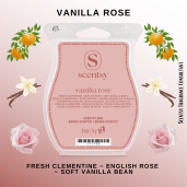 Vanilla Rose Scentsy Wax Bar