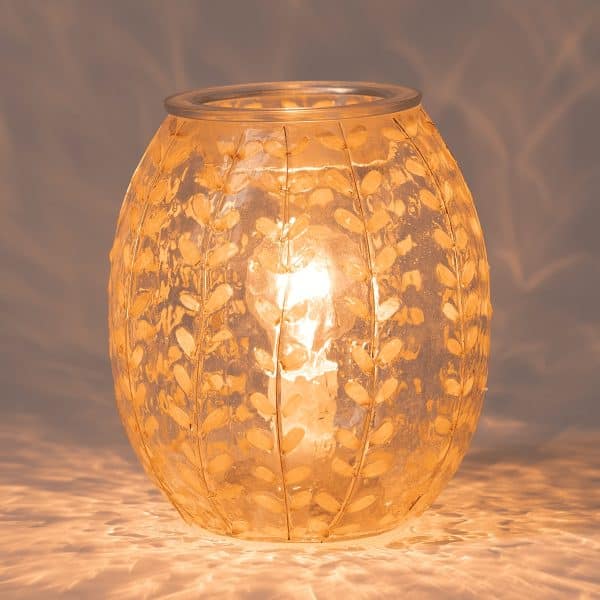 White Marigold Scentsy Warmer Dark Setting