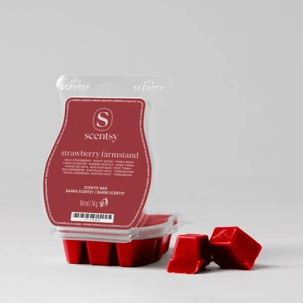 Strawberry Farmstand Scentsy Wax Bar