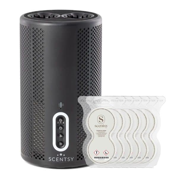 Scentsy Air Purifier in black with Pods