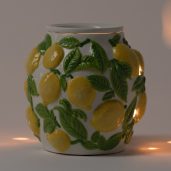 Amalfi Limone Scentsy Warmer Dark Setting
