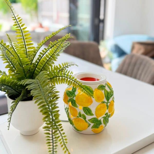 Amalfi Limone Scentsy Warmer Styled Amalfi Limone Scentsy Warmer Styled 1