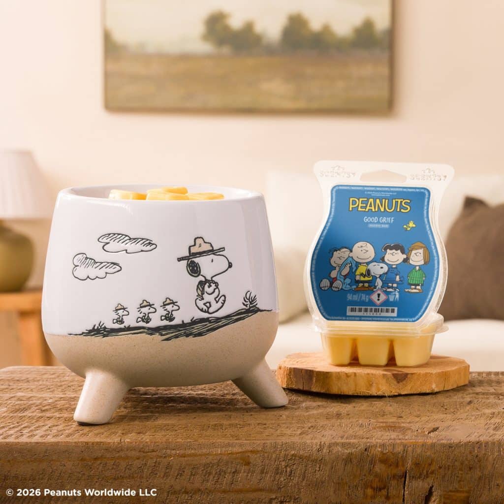 Snoopy™ Beagle Scouts – Scentsy Warmer With Wax