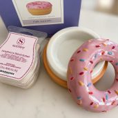 Pink Sprinkle Scentsy Warmer With Wax & Box
