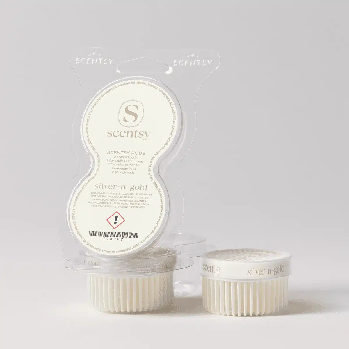 Silver-N-Gold Scentsy Pod Twin Pack Silver-N-Gold Scentsy Pod Twin Pack